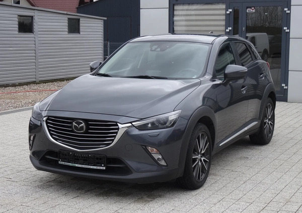 Mazda CX-3 cena 54999 przebieg: 200000, rok produkcji 2015 z Dobra małe 154